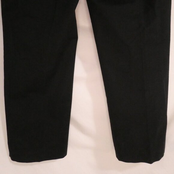 RAFAELLA | size 12 | Classic Black Dress Pants / Trousers | Side Zip Closure - Picture 14 of 16